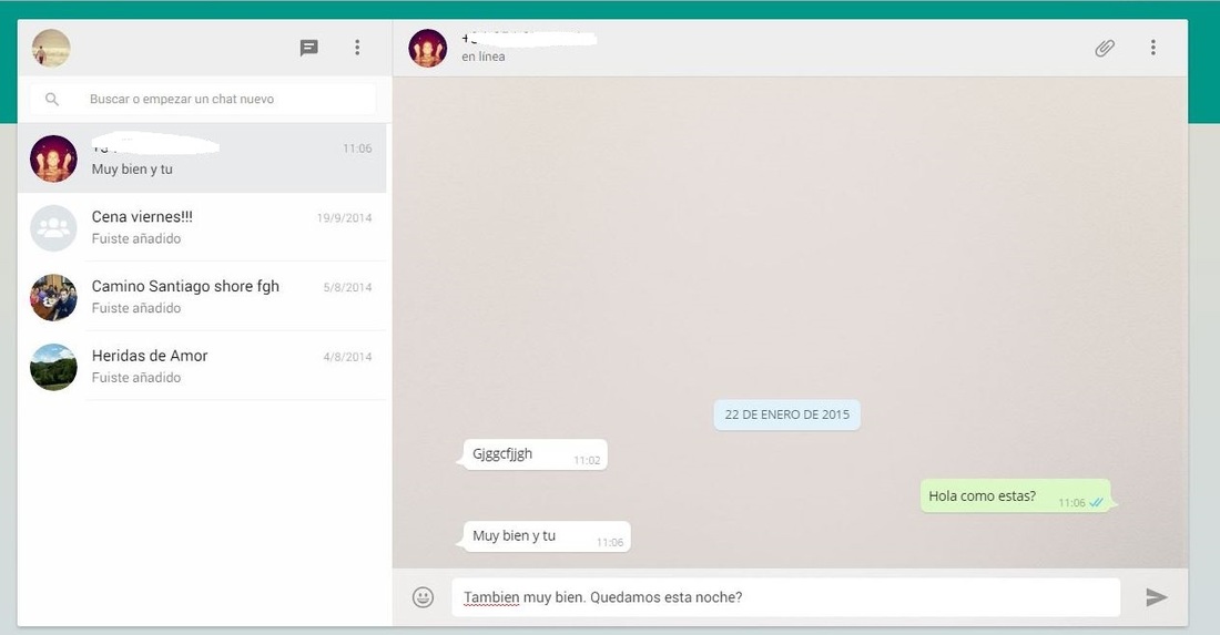 Como escribir y recibir mensajes des Whatsapp desde tu ordenador de manera oficial