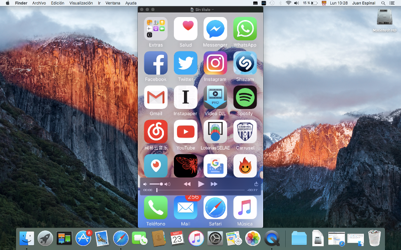 como grabar la pantalla de tu dispositivos iOS desde tu Mac