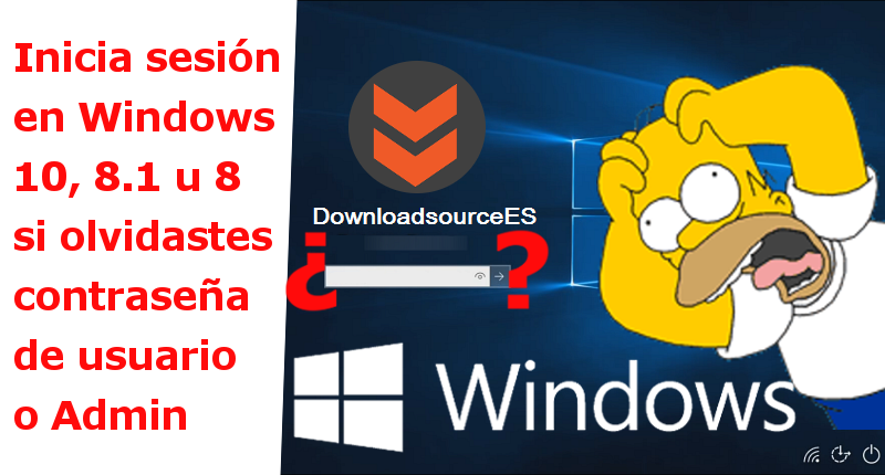 Cono acceder a windows 10 si no recuerdas la contraseña de usuario o administrado