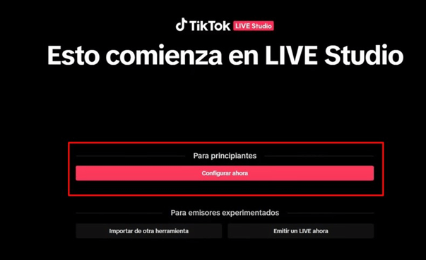 Tiktok permite transmitir videos en directo