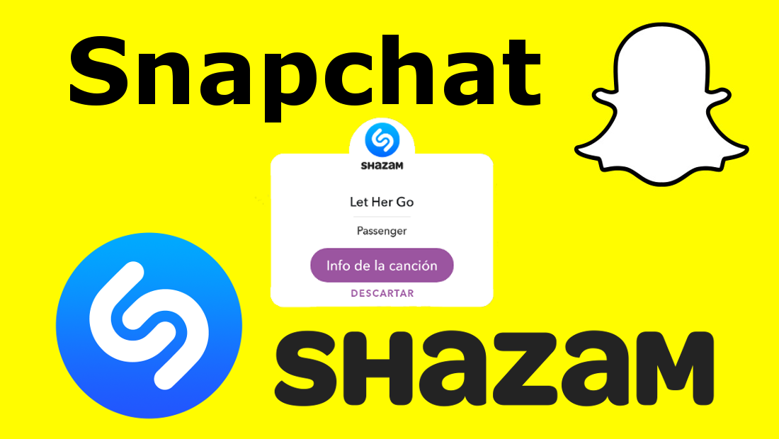 como reconocer canciones en Snapchat usando Shazam