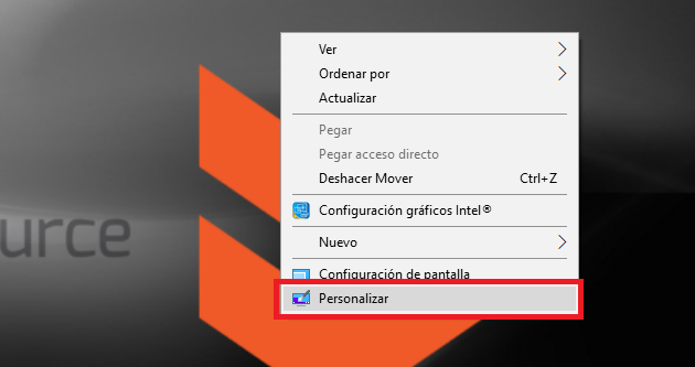 como cambiar los iconos del escritorio de Windows 10 sin programas