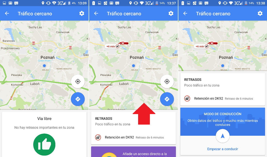 Google Maps introduce Widget trafico 