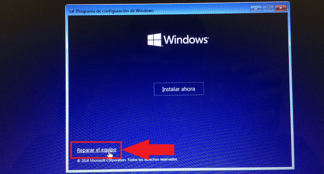 solucionar problemas durante el arranque de windows 10 gracias a un USB