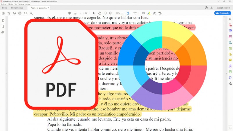 Cómo cambiar el color de resaltado de texto en Adobe Acrobat o Adobe Reader