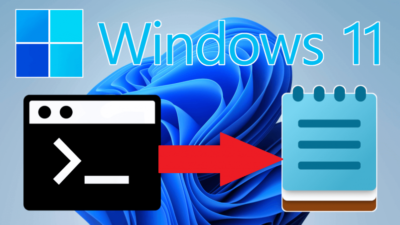 Cómo copiar los comandos del CMD directamente a un archivo de texto en Windows 11 o 10