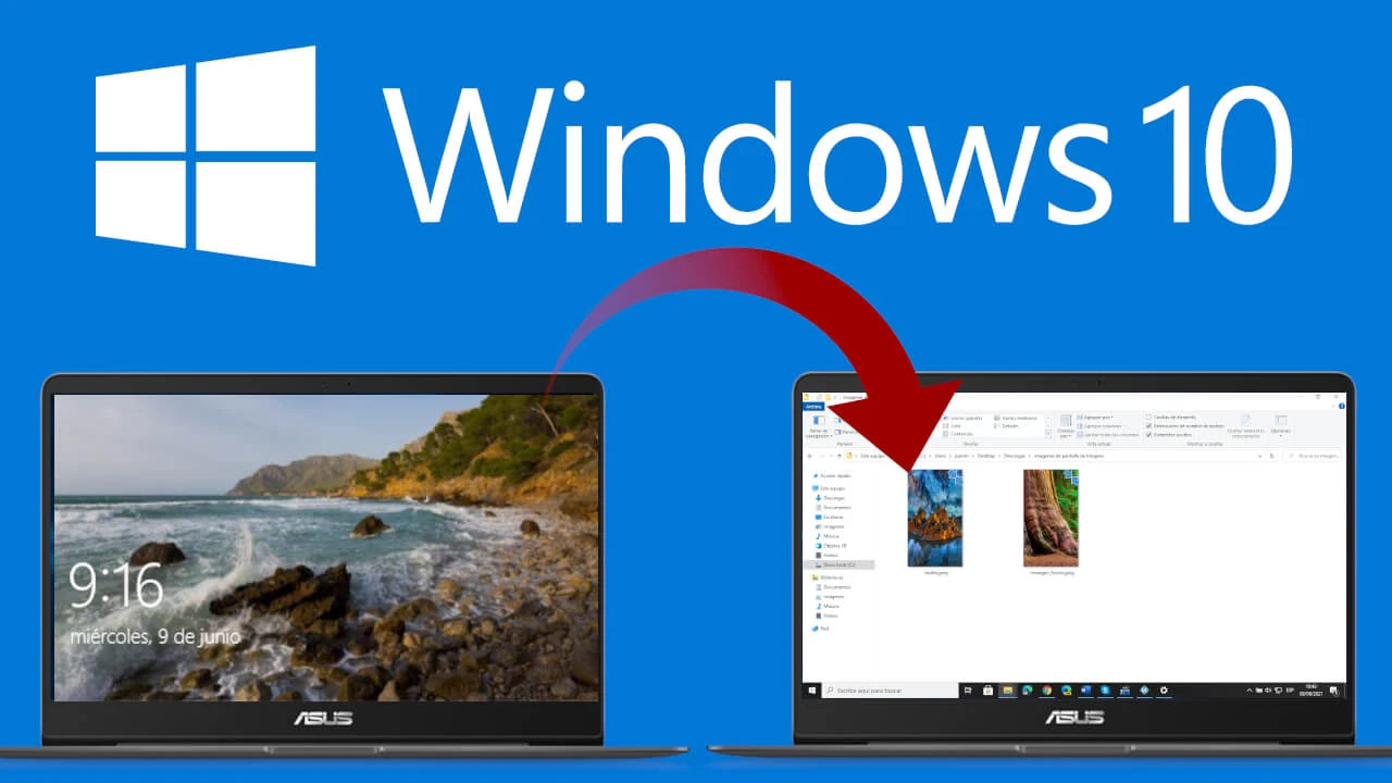 Como obtener las fotos de la pantalla de bloqueo de Windows 10