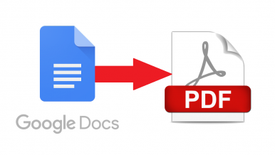 Como convertir y descargar documento en PDF en Google Docs
