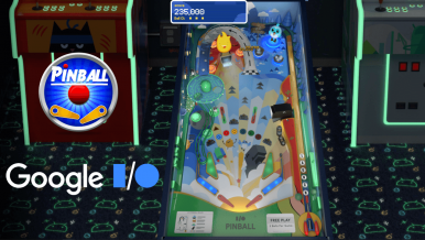 Cómo jugar gratis al videojuego Pinball de Google I/O