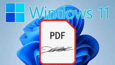 Como firmar documentos PDF en Windows 11