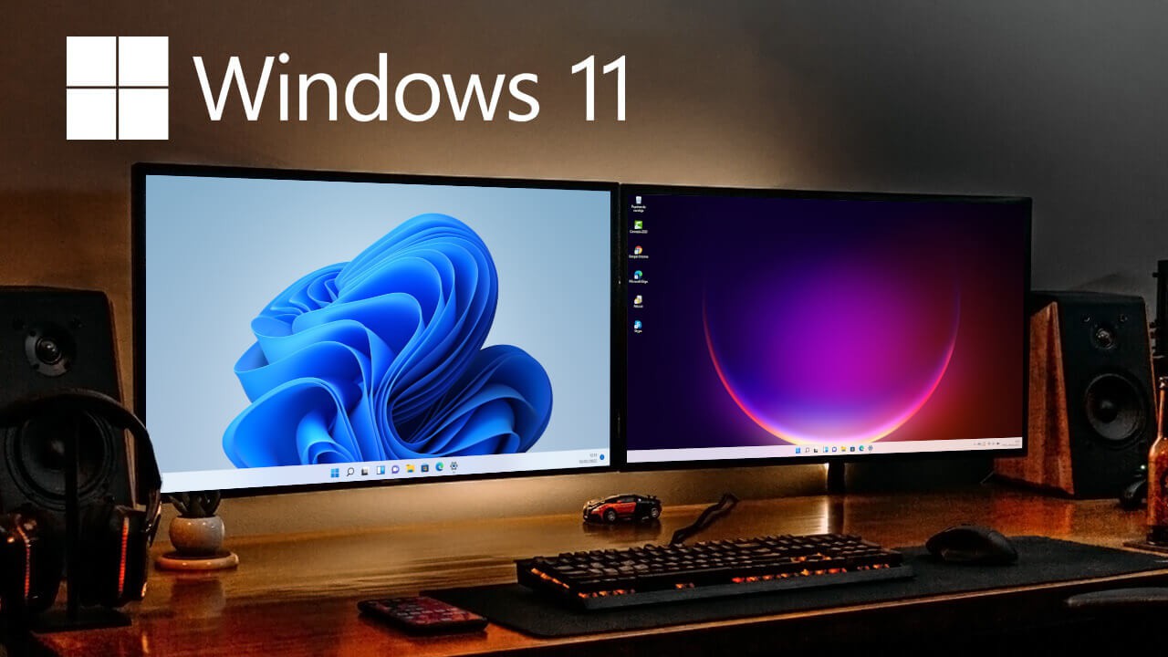 Como usar un fondo diferente para cada pantalla | Windows 11