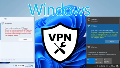 Solución Windows: Error en el intento de conexión L2TP porque el nivel de seguridad de proceso | Vpn
