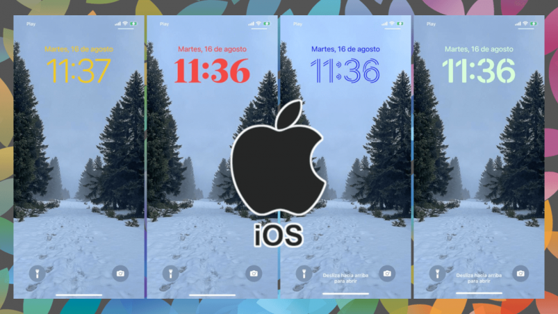 iPhone: Como cambiar el diseño del reloj en pantalla de bloqueo | Personalizar