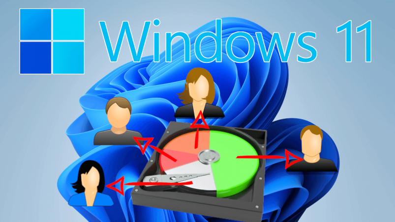 Poner límite de almacenamiento en cuentas de usuario Windows 11