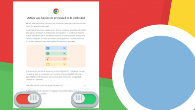 Chrome: Activar o desactivar temas de anuncios que veras en Webs