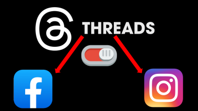 Threads: desactivar las publicaciones sugerencias en Instagram o Facebook