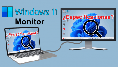 3 formas de conocer las especificaciones del monitor | Windows 11