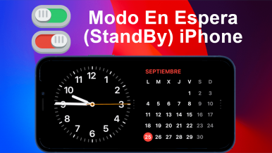Cómo usar el modo StandBy de iOS 17 en cualquier iPhone (En Reposo)