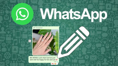 Whatsapp: Cambiar el texto de las fotos o videos que reenvías