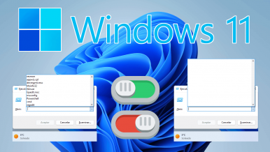 Windows 11: Desactivar el historial de comandos en Ejecutar