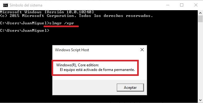 Como saber si mi licencia de windows 10 es original