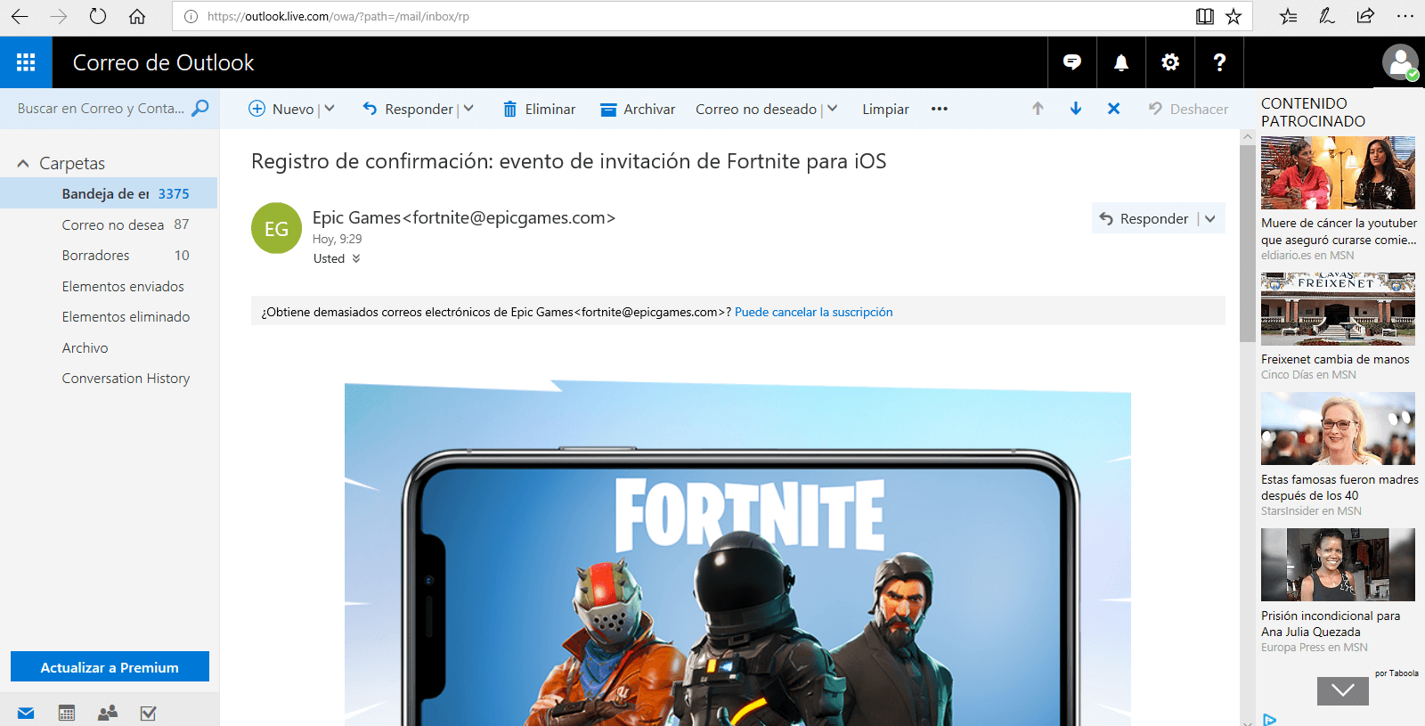 nota cabe destacar que los usuarios que reciban una invitacion para fortnite tambien recibiran otras invitaciones que podran compartir con otros amigos - evento de invitacion de fortnite en ios