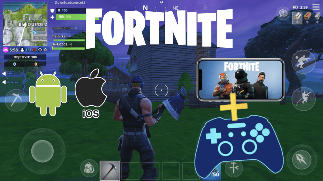 Como Jugar Fortnite Mobile Con Mando De Consola Oficial - jugar a fortnite mobile con mandos de consola ps4 o xbox
