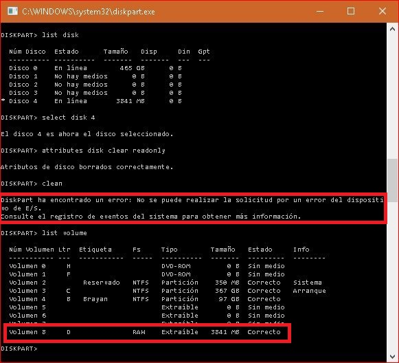 Como Solucionar Los Errores En El Cmd Al Formatear Reparar O