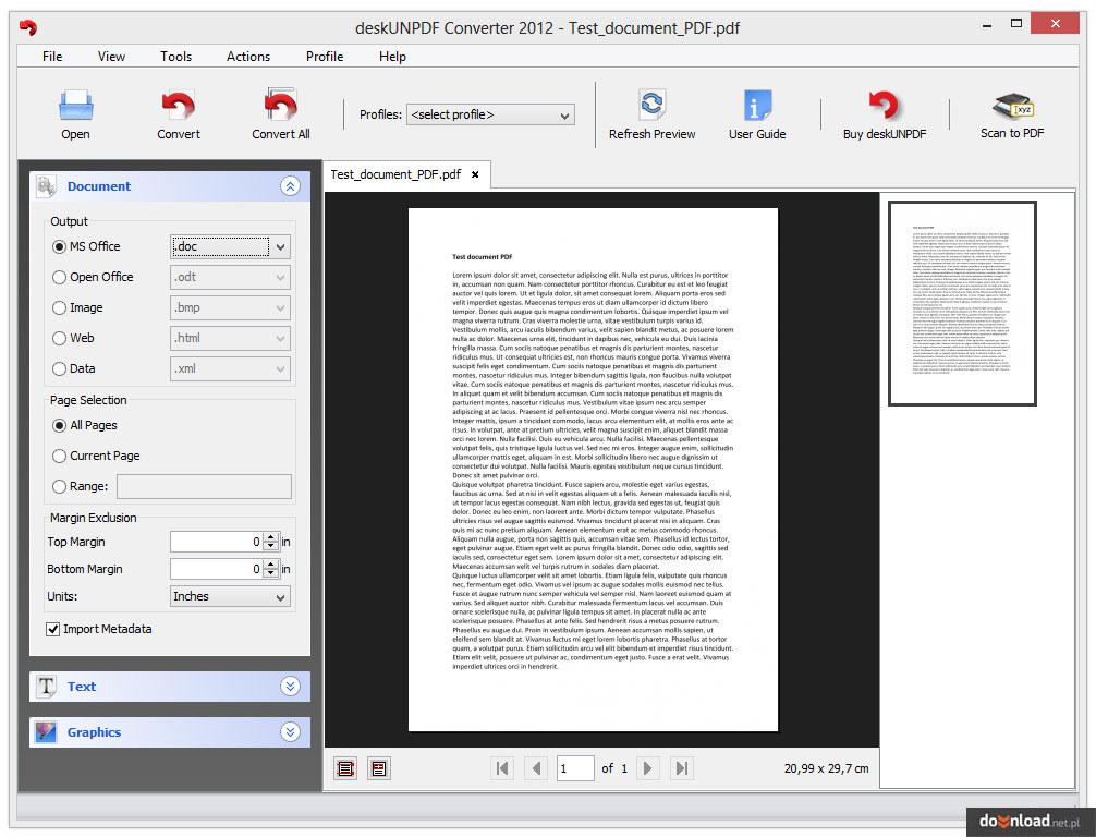 DeskUNPDF Converter  Descargar  Documentos PDF