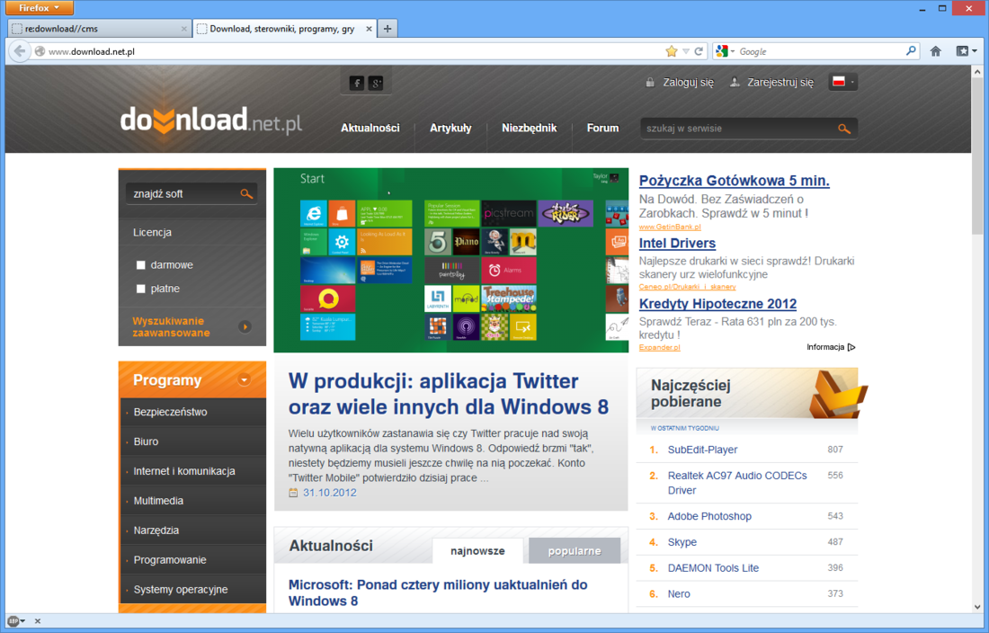 Mozilla Firefox Descargar Navegadores Web