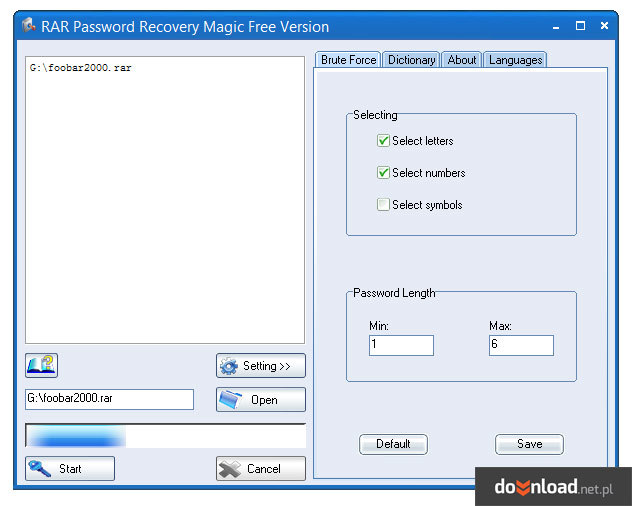 krylack rar password recovery 3.60.68 serial