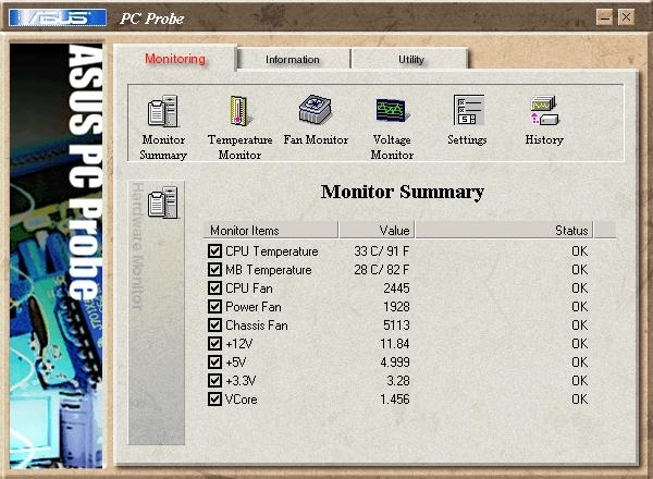 ASUS PC Probe II | Descargar | Monitoreo