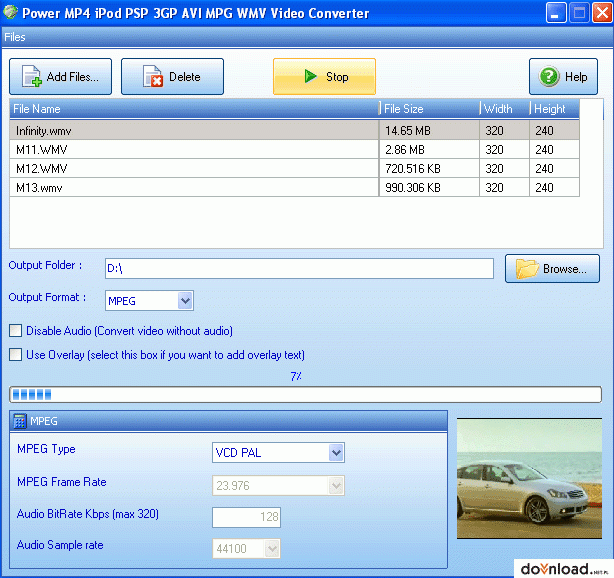 Free mp4 to amv converter