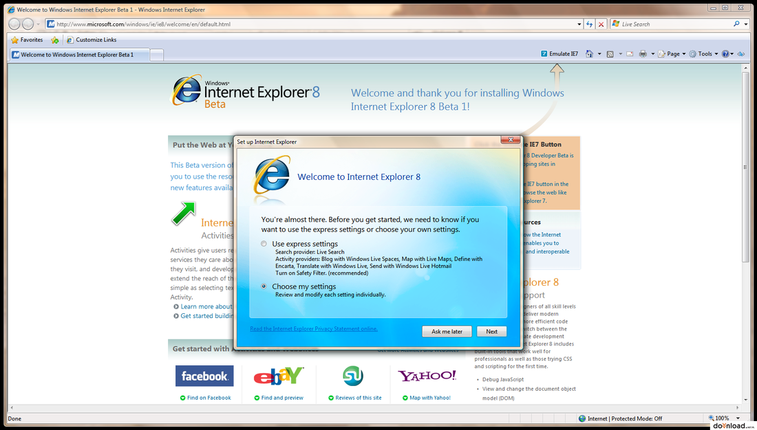 download internet explorer 8