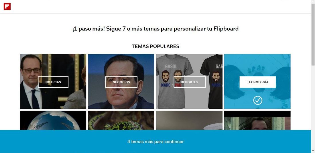 Como hacer uso del nuevo servicio Web Flipboard