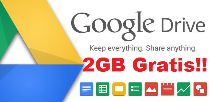 Persona responsable Limpia el cuarto Penetración Como conseguir gratis 2 GB de almacenamiento en Google Drive.