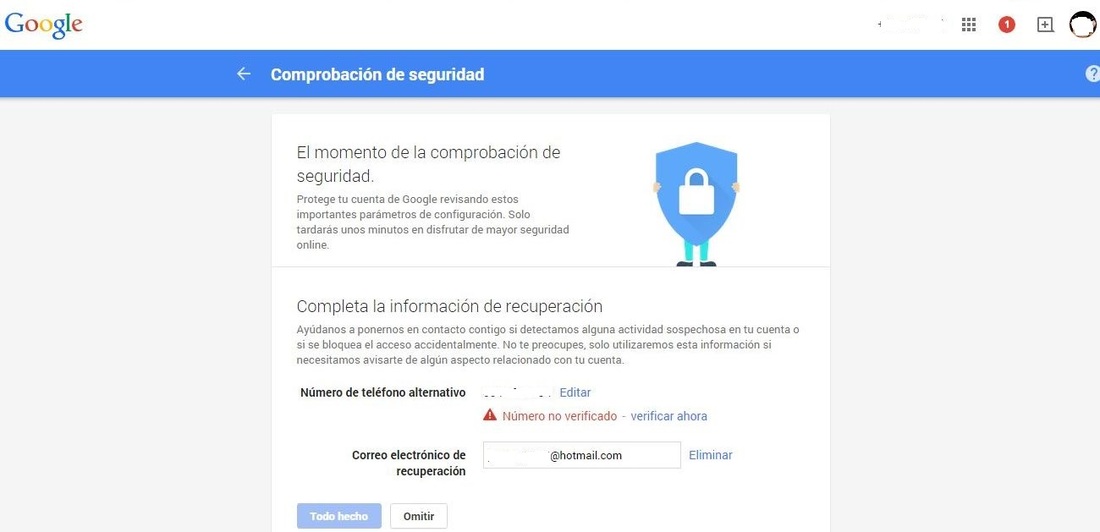 Comprueba la seguridad de tu cuenta de Google y gana gratis 2 GB de almacenamiento en Google Drive