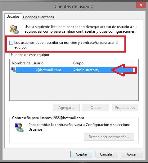Como deshabilitar el inicio de sesión mediante contraseña en el sistema operativo Windows 10