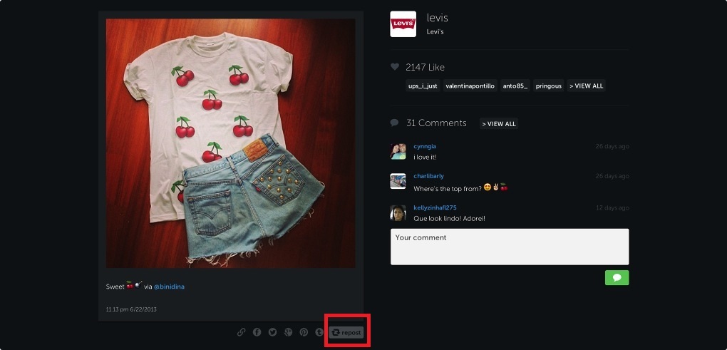 Retweet en Instagram desde tu ordenador con iconosquare