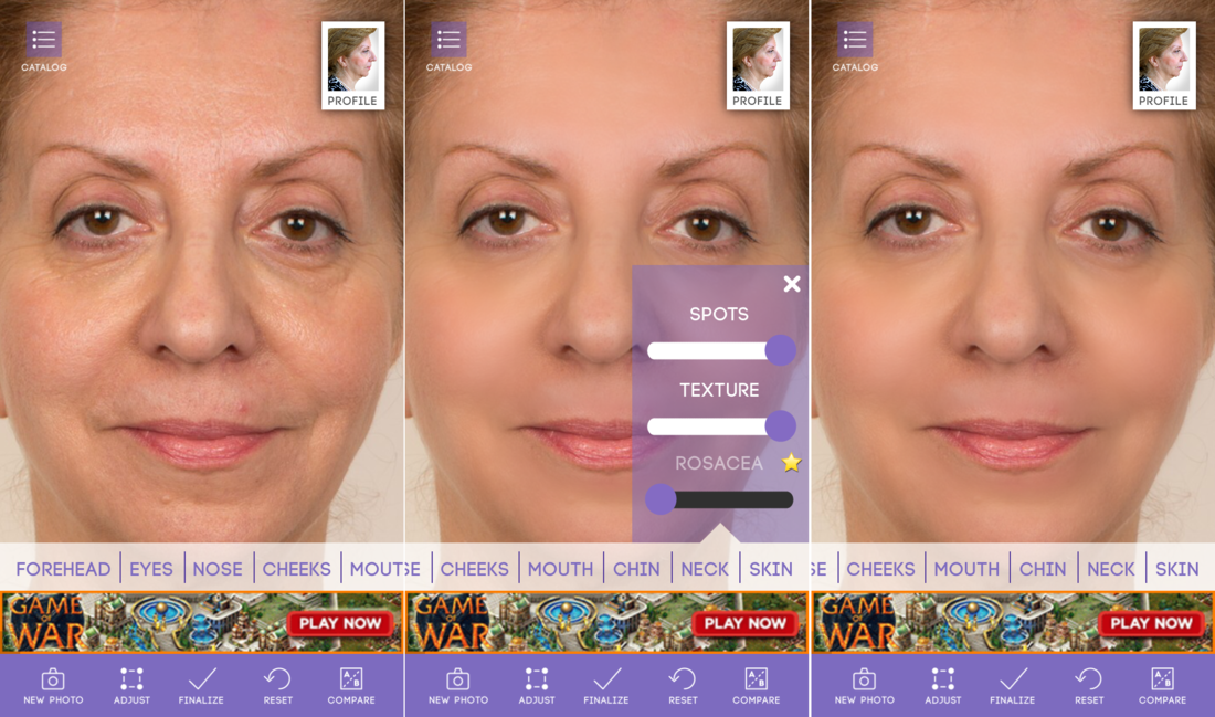 Como editar los selfies para eliminar las arrugas e imperfecciones de tus autorretratos desde tu telefono ios o android