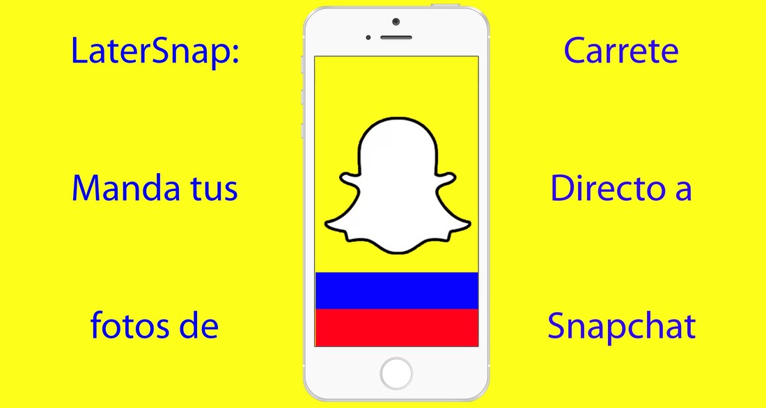 Como publicar fotos de tu galeria o carrete en snapchat