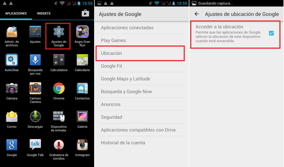 Como conocer tu localización gracias a tu cuenta de google y tu telefono android o tableta