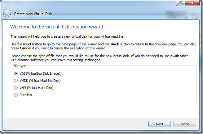 Seleccionar el tipo de disco para tu virtualBox al instalar Windows 10