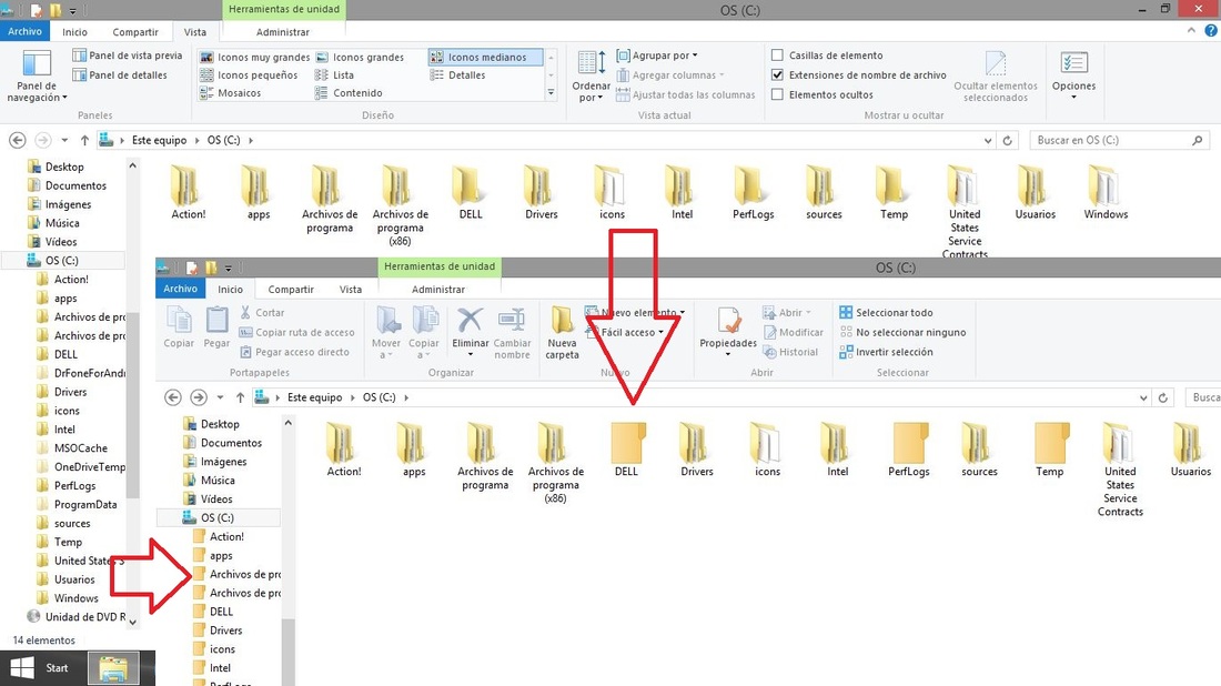 Como cambiar los iconos de carpeta para que se vean como los de Windows 10