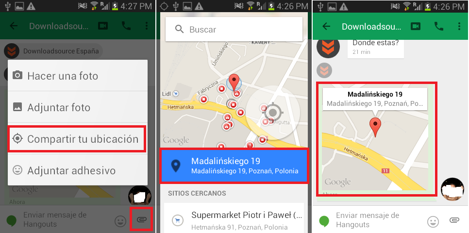 Tutorial sobre como poder compartir tu ubicación entre dispositivos Android