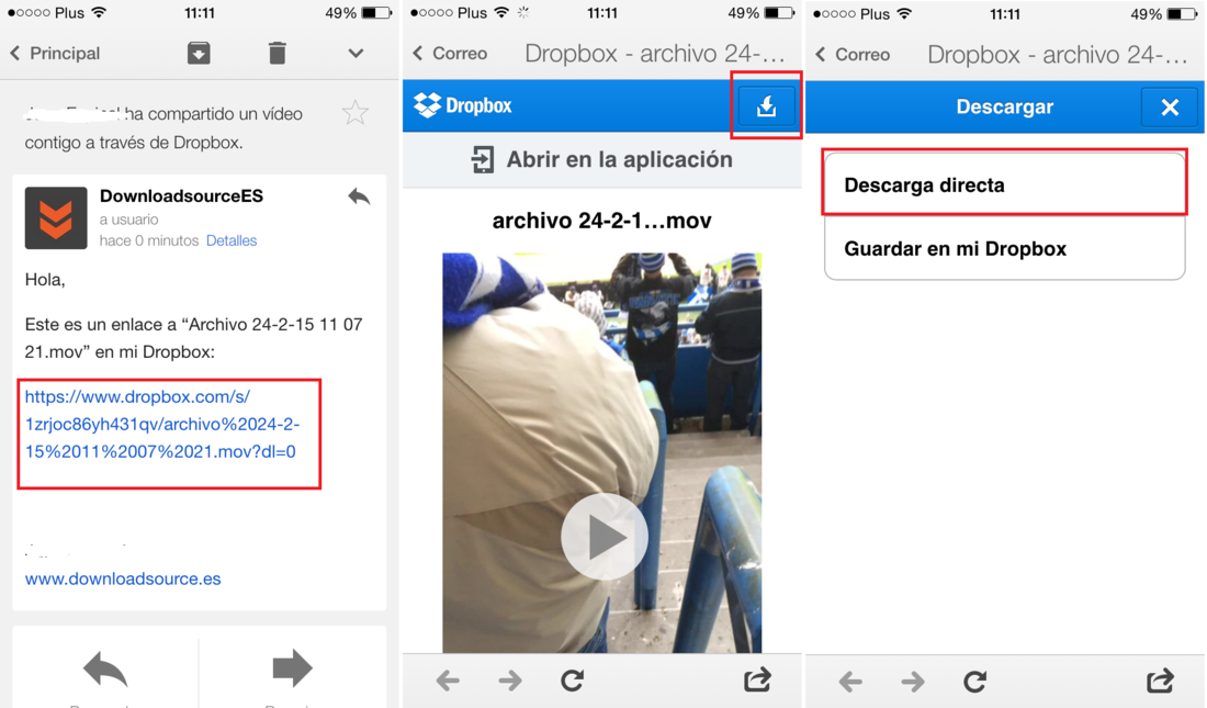 Como compartir archivos de gran tamaño desde ios a otros dispositivos