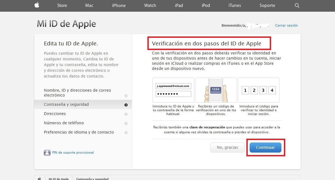 Como mejorar la seguridad de tus dispositivos iOS con la doble verificación de Apple
