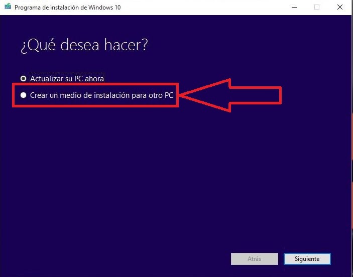 actualizar Windows 10 sin clave de producto