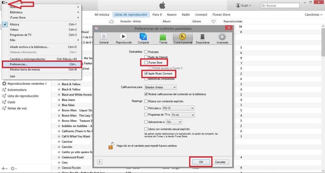 Oculata Apple Music en iTunes 12.2 desde tu ordenador con Windows