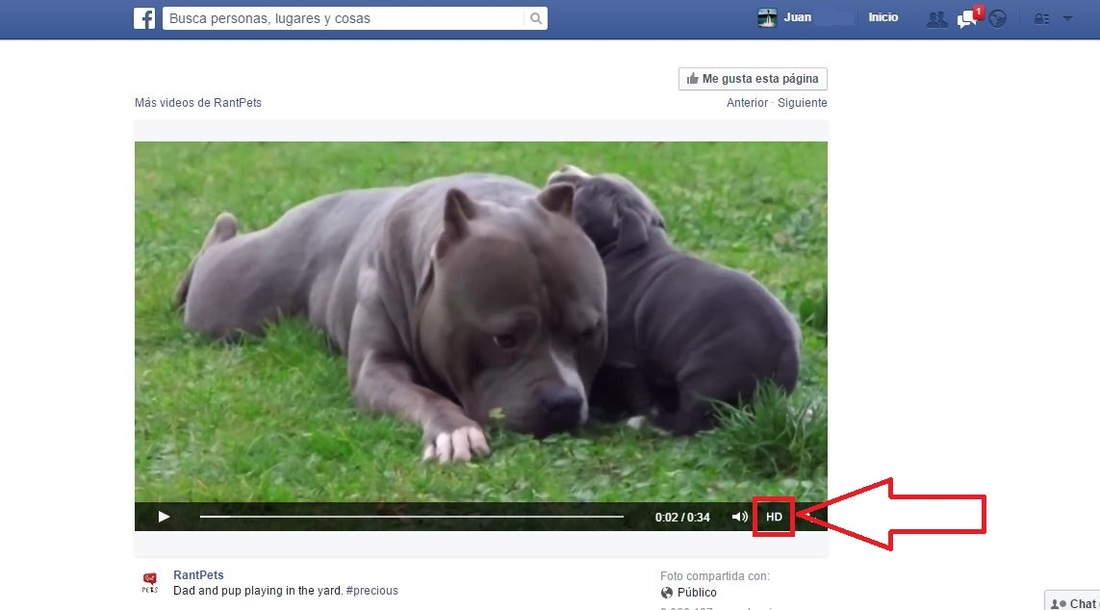 Videos en HD de manera predeterminada en Facebook